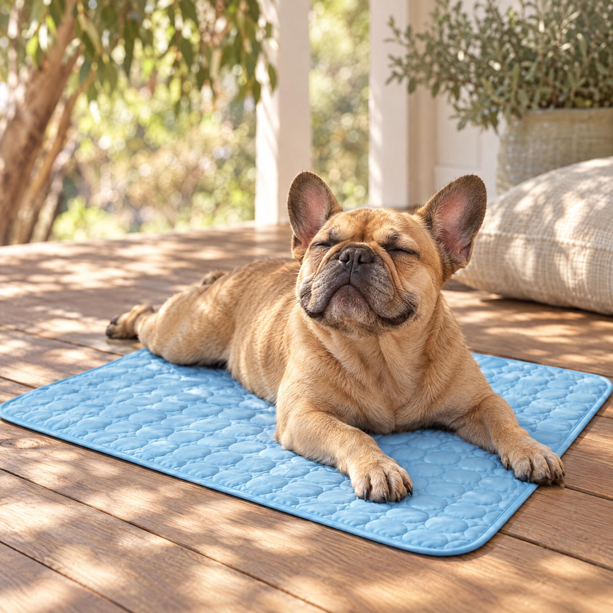 Frostleaf self cooling pet mat lifestyle photo 2