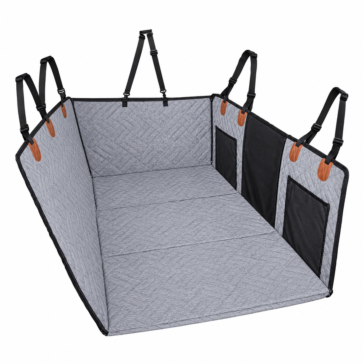 Harbour hammock dog car seat cover on white background