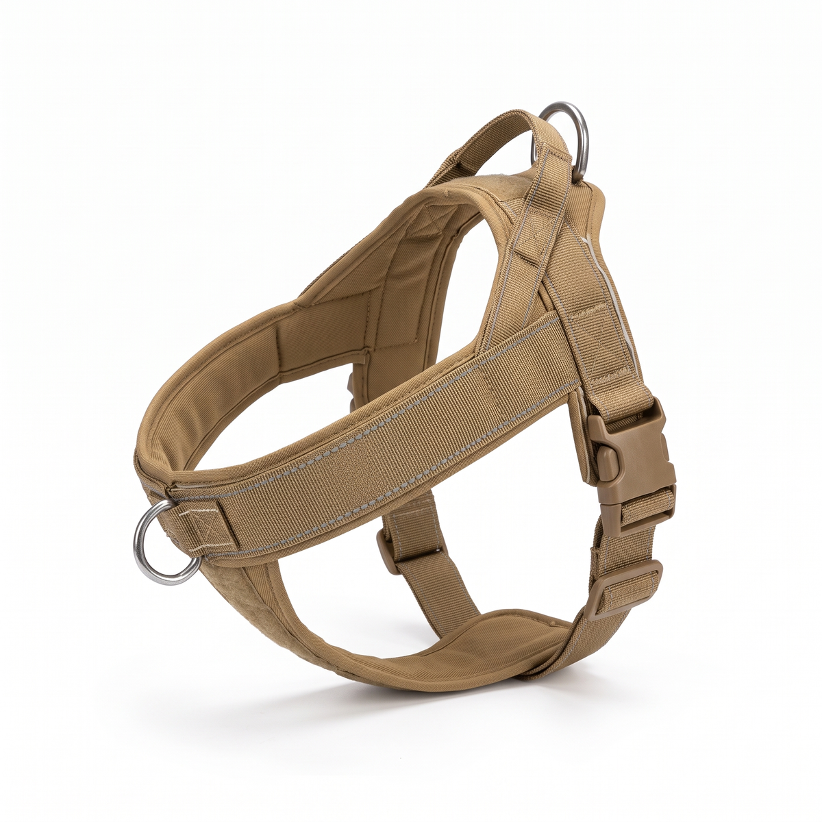 Tactical No-Pull Dog Harness on white background