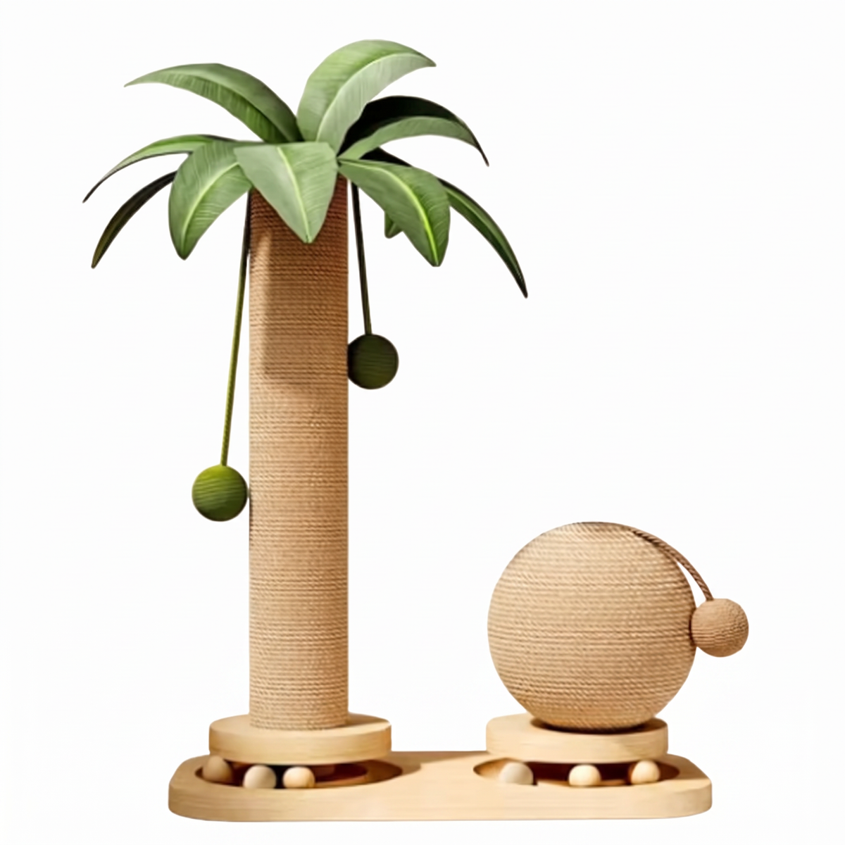 Oasis palm tree cat scratching post