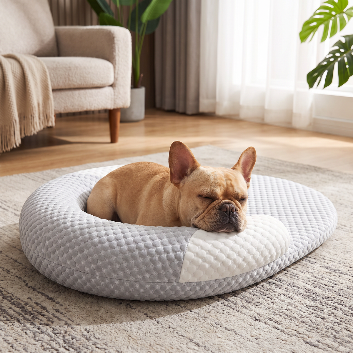 Glacier cooling pet bed
