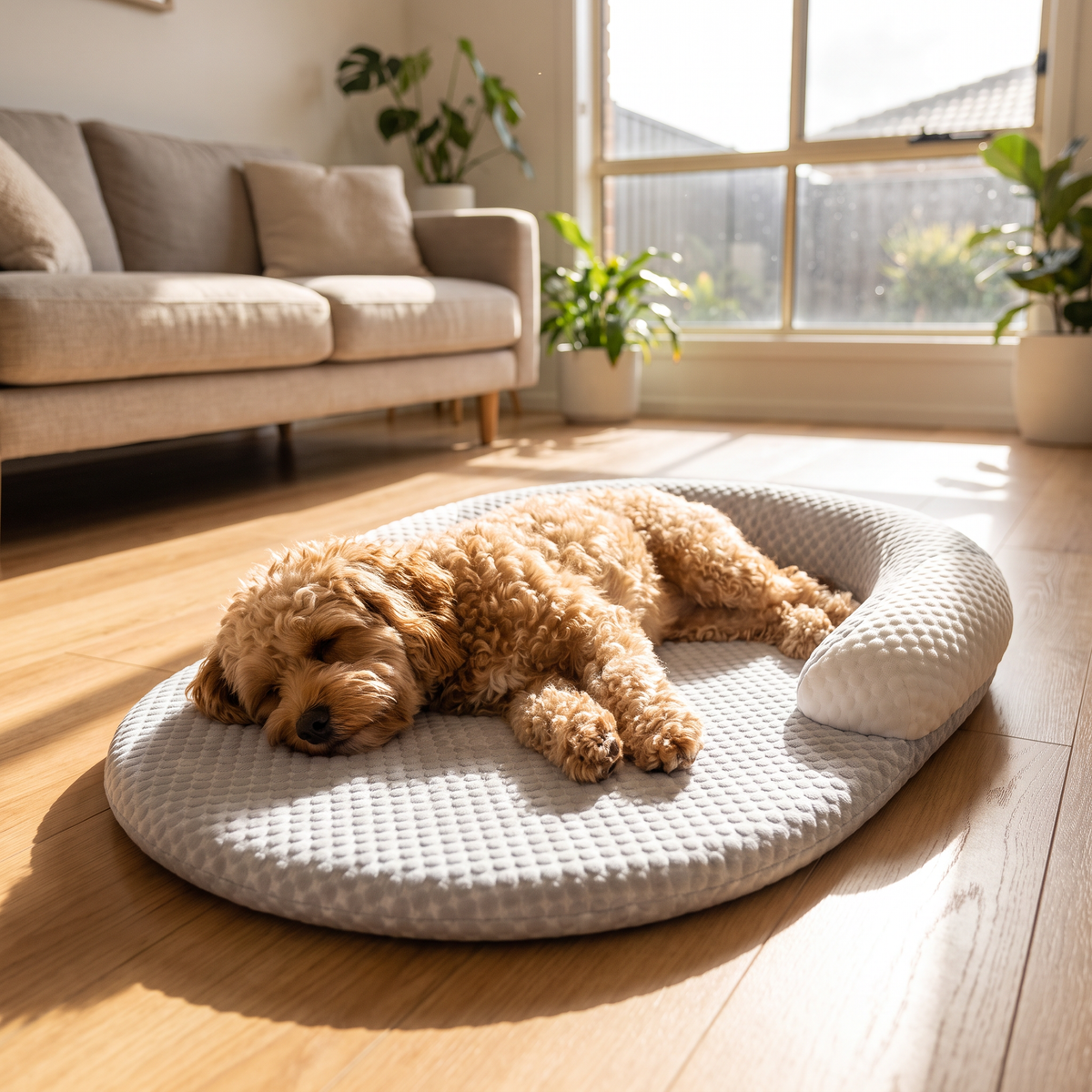 Glacier cooling pet bed
