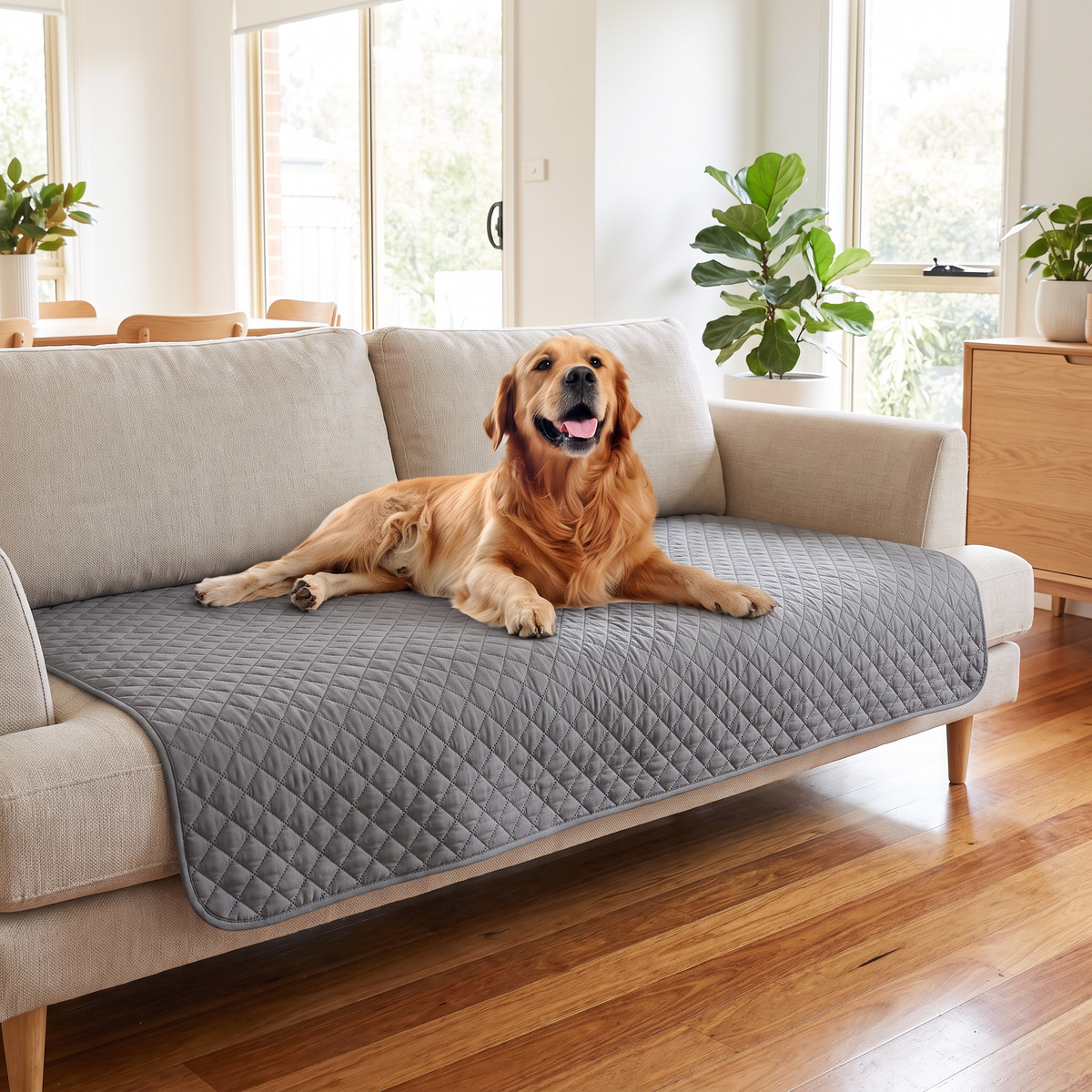 Shield dog blanket