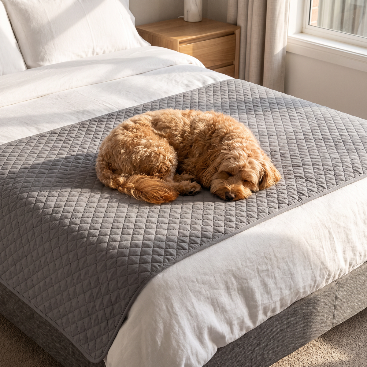 Shield dog blanket