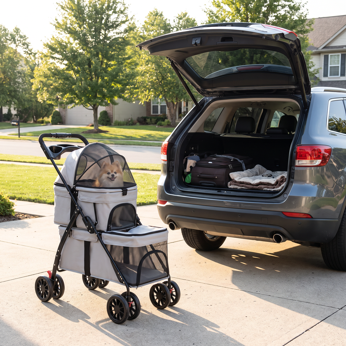 Voyage pet stroller