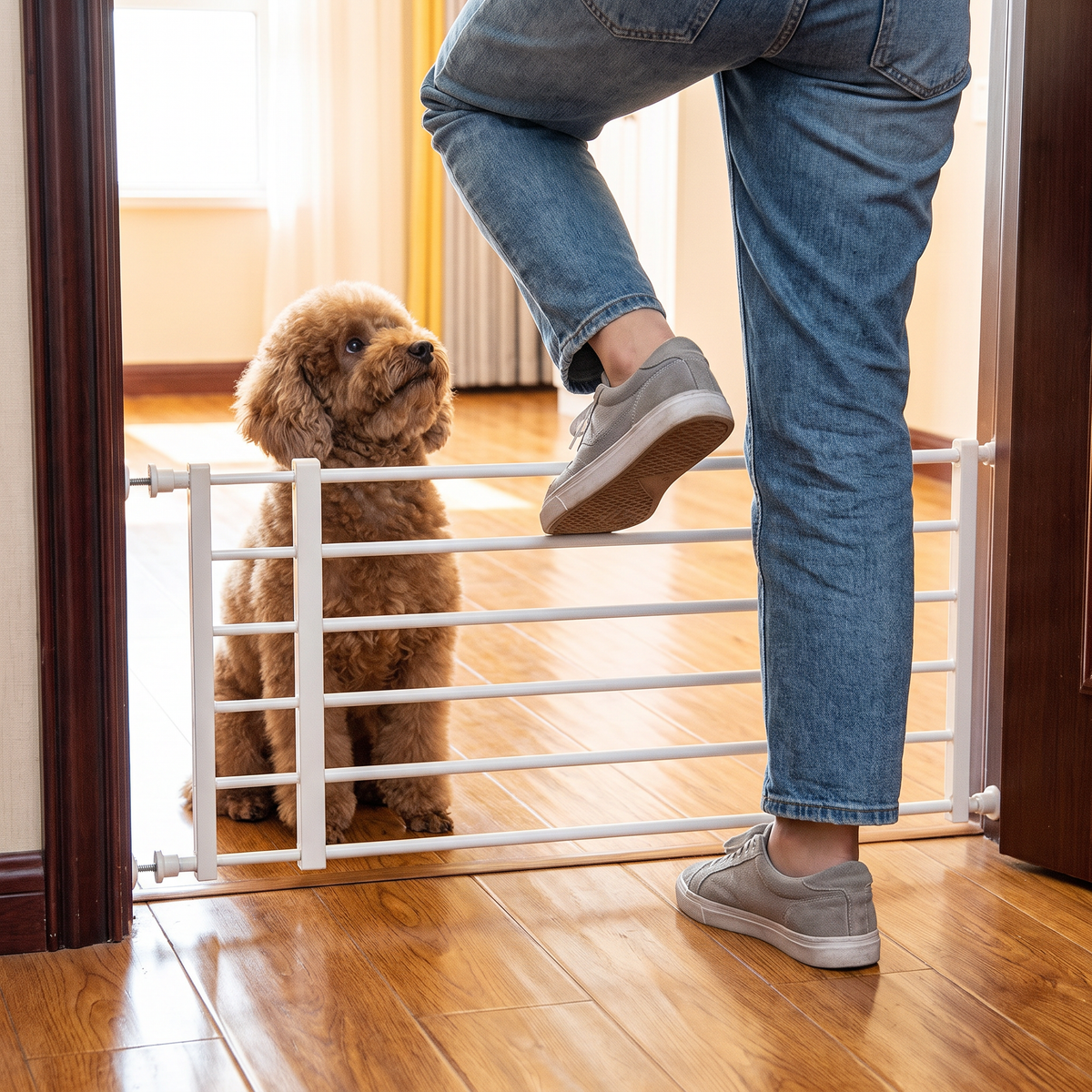 Boundary low pet fence