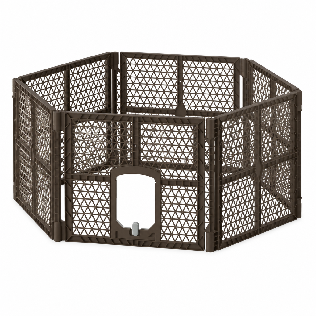 Paddock 6 panel pet playpen